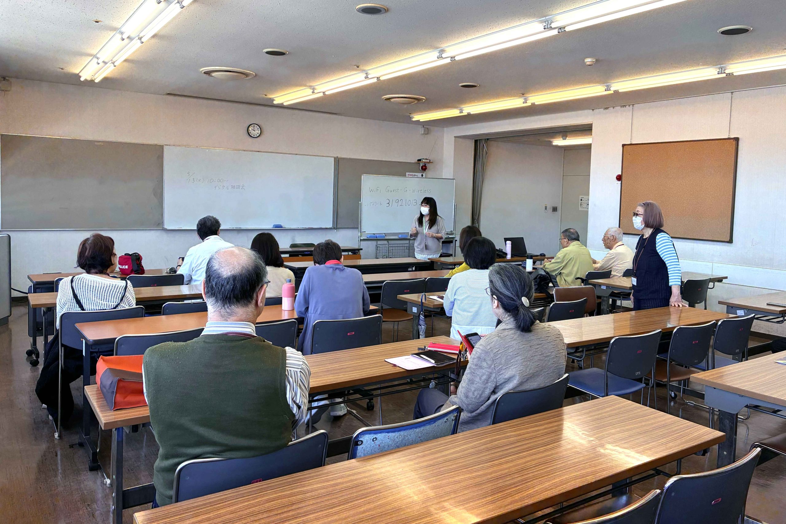 第３２回 北区デジタル支援ボランティアによる相談会を実施しました。