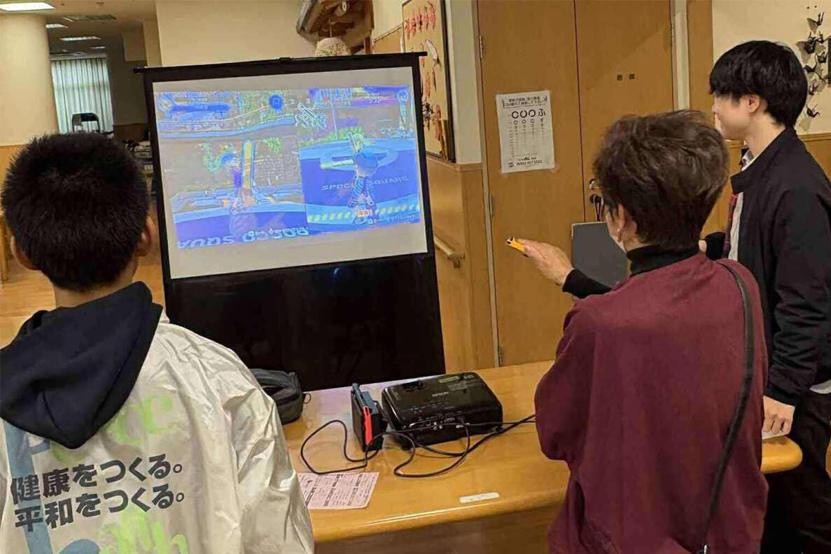 わかばの里でeスポーツ体験会を実施しました。